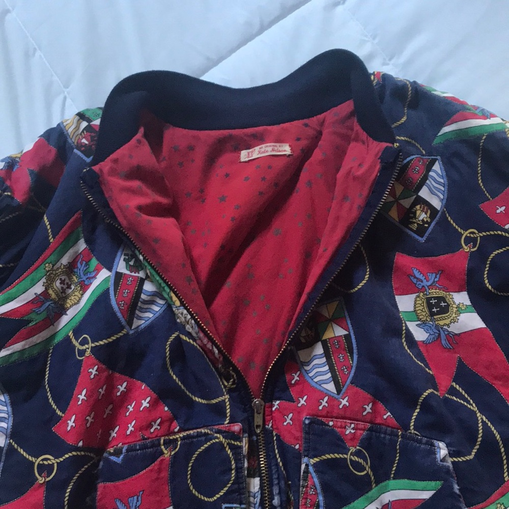 Vintage Pattern Bomber - Picture 5 of 5